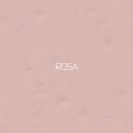 azulejo rosa claro con el texto "ROSA" en el centro.