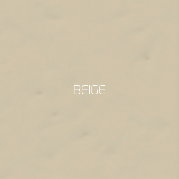 azulejo beige con el texto "BEIGE" centrado y en color claro.
